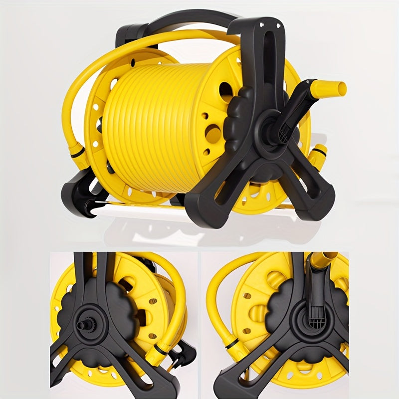 Garden Hose Storage Cart with Handle-3