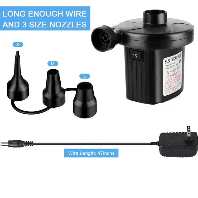 Electric Inflatable Pump Portable Air Cushion Blower-1
