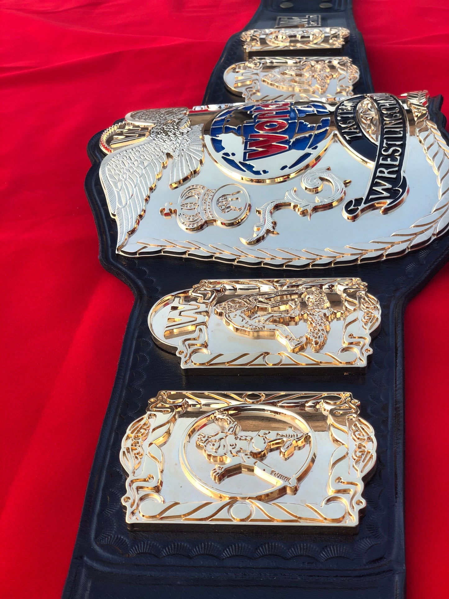 WWF Premium World Tag Team CNC Championship Belt-5