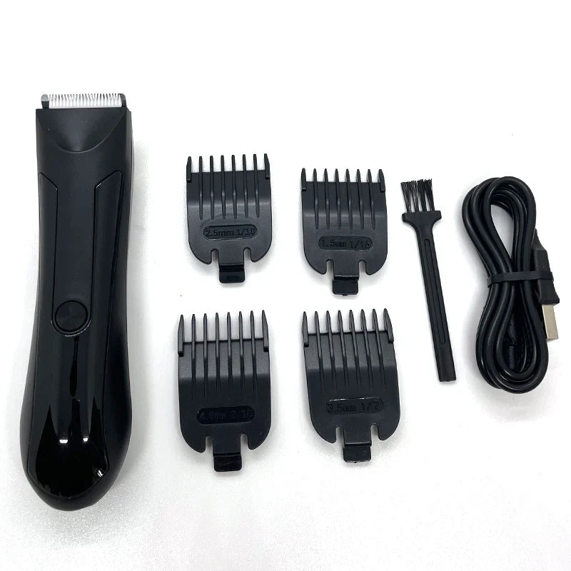 NNEOBA Hair Cutting Machine & Beard Trimmer Electric Shaver for Men Black