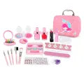 【Limited Sale】 Kid's Makeup Toy Set Washable Cosmetic Beauty Set With Cosmetic Bag For Little Girls Princess Birthday Present Gif 【Fast delivery】
