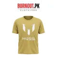 BURNOUT.PK NEW TRENDY SUMMER COLLECTION MESSI PRINTED HALF SLEEVE TSHIRTS FOR MENS