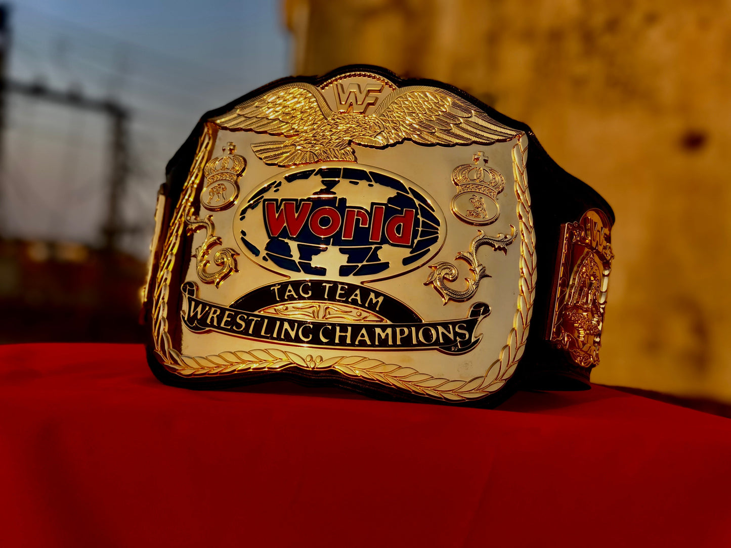 WWF Premium World Tag Team CNC Championship Belt - HD Premium Championship Belt
