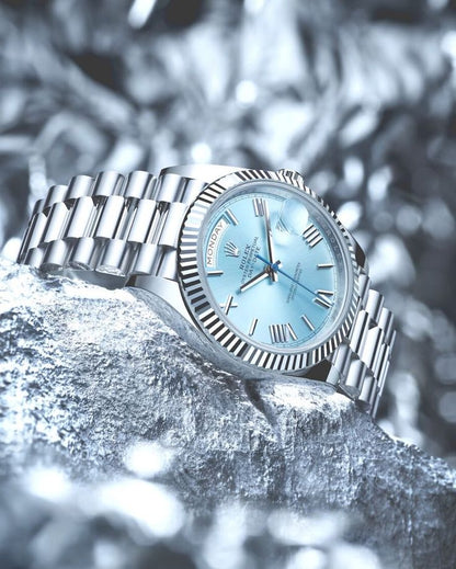 “Luxury Rolex Oyster Perpetual Datejust Men’s Stainless Steel Classic Watch – Classic Silver Dial”