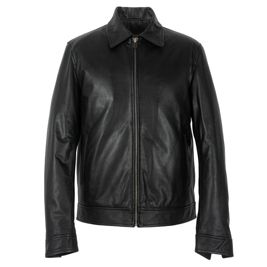 Classic Zip-Up Bomber Jacket-0