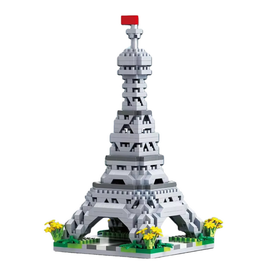 Micro Brick City Tower Puzzle for Kids and Adults-0