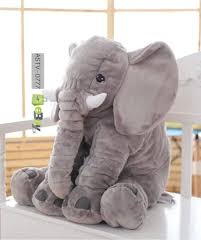 Plush Elephant Stuffed Baby Toy Children Pillow