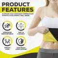 Slimming Belt | Waist Trainer Belt | Tummy Control & Weight Loss Belt | Sweat & Body Shaping Belt Neoprene Waist Slimming Belt | Adjustable Double-Layer Compression | Breathable Slim Fit Design