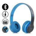 Latest Wireless Rechargeable Headphones with mic for Android Mobile, PC, Iphone | Headset with Good Quality low Price | P47 foldable Head Phone without wire | Had Phone for Mobile Phones, PC, Android, Iphone, Smart Tv | 5.0+EDR Technology Supports